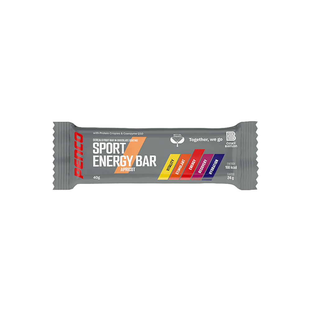 PENCO Šport energy bar marhuľa 40 g