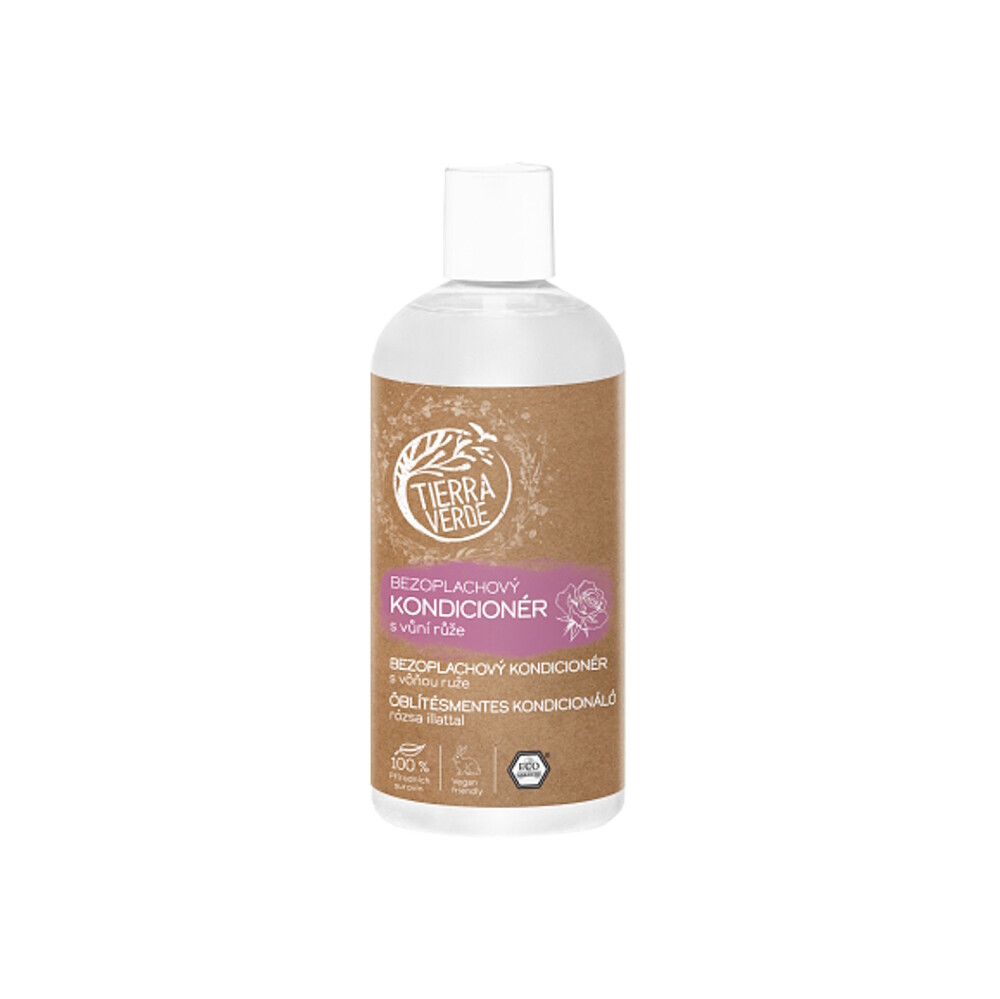 TIERRA VERDE Bezoplachový kondicionér s vôňou ruže refill 500 ml