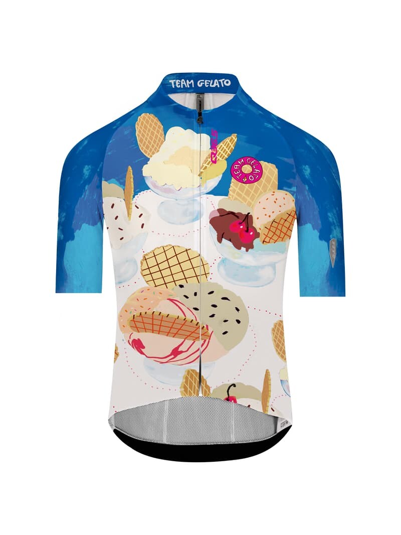 Pánsky cyklistický dres Q36.5 Gregarius Pro Team Gelato Jersey