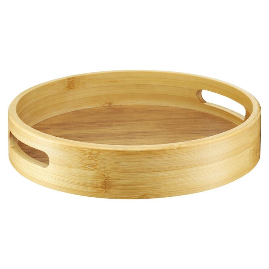 Bambusový podnos Am-Natural 29,5 cm okrúhly 29557