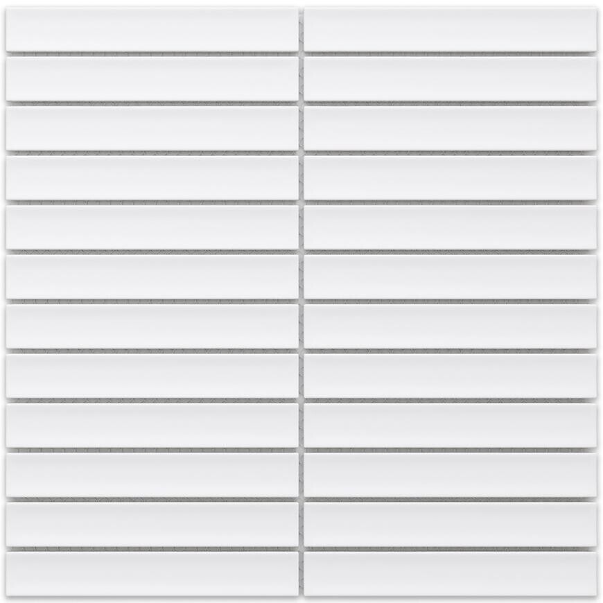 Mozaika Piano White Mat 29/29,5
