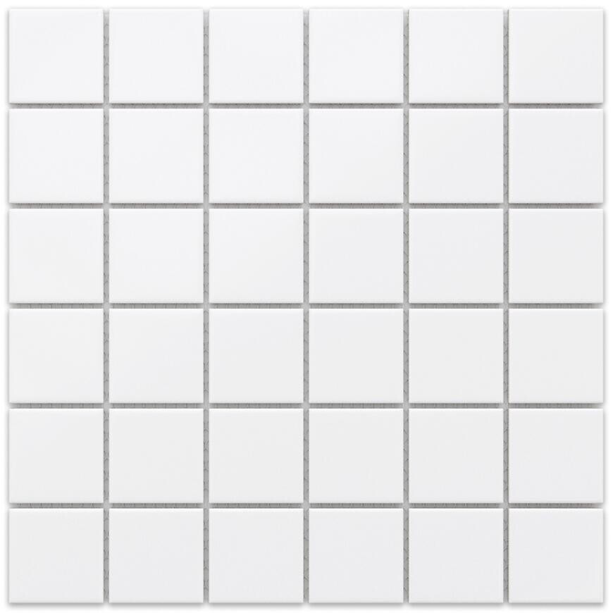 Mozaika Square White Mat 30/30
