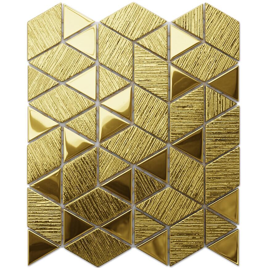 Mozaika Triangle Diamond Gold 26,3/30,3