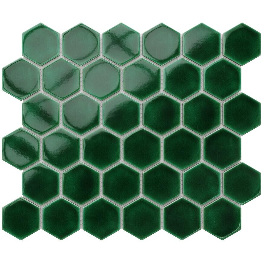 Mozaika hexagon Deep Green 27,7/32,3