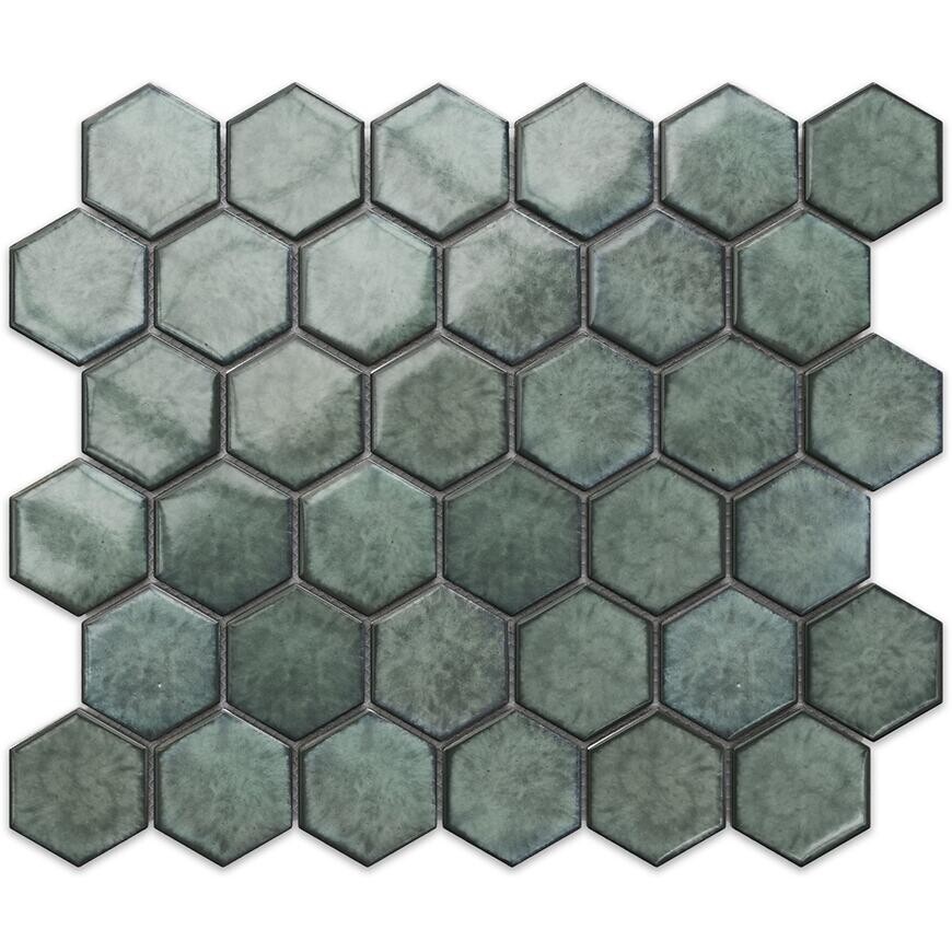 Mozaika hexagon Green Nori 25,7/29,7