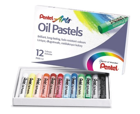 Olejové pastely PENTEL SET12