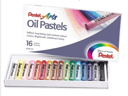Olejové pastely PENTEL SET16