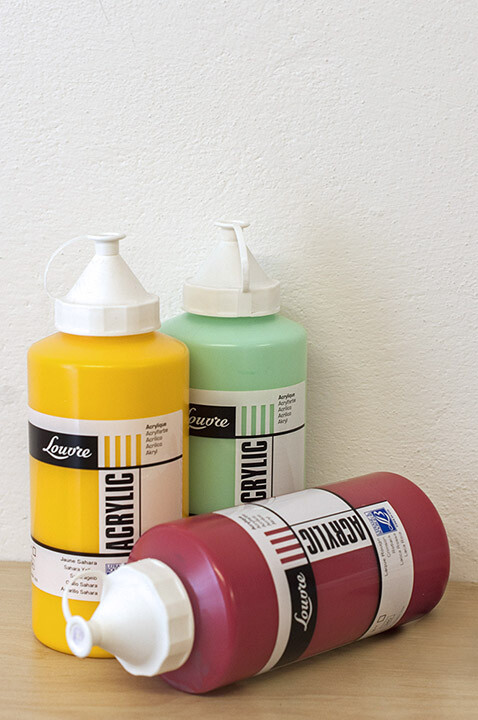 Akrylová farba ACRYLIC Louvre 750ml | rôzne farby