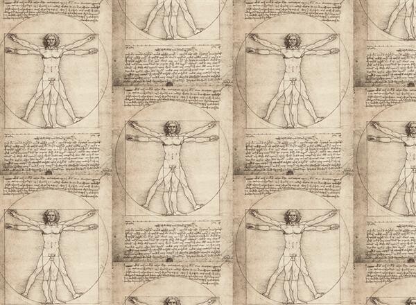Papier na dekupáž  Rossi Soft - Da Vinci