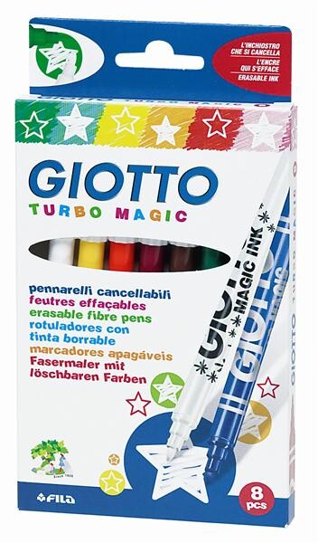 Fixky GIOTTO Turbo Magic / 8 farieb