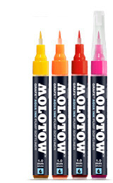 Fixky MOLOTOW™ GRAFX Aqua Ink Pump Softliner | rôzne farby