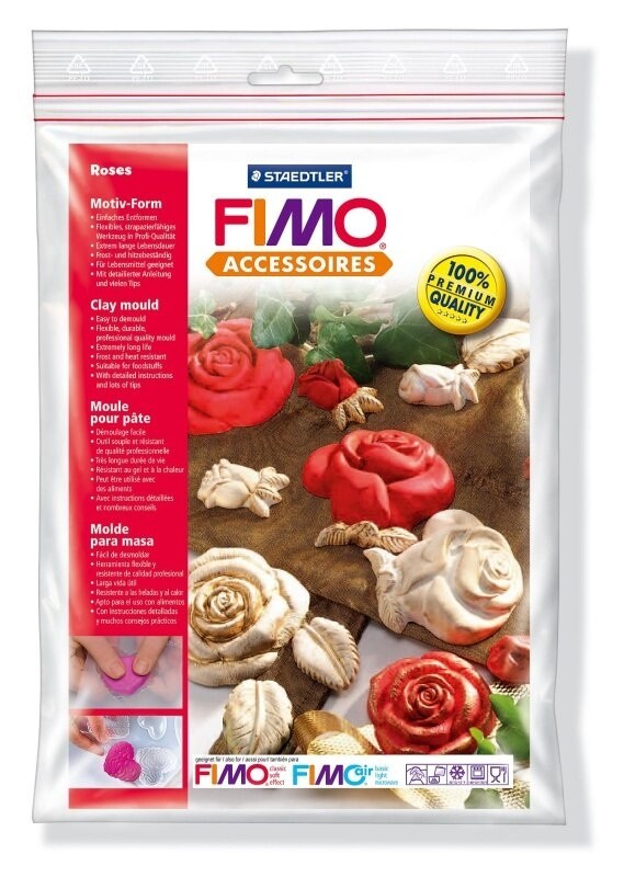 Silikónová forma FIMO - Ruže