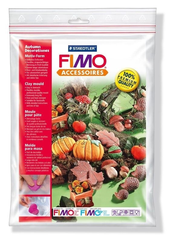Silikónová forma FIMO - Jeseň