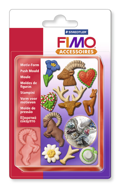 Vytláčacia forma FIMO - Alpské motívy