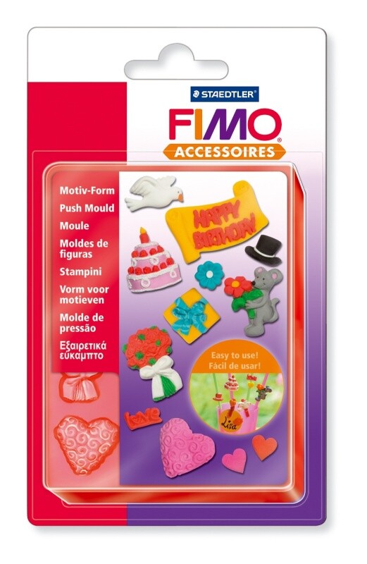 Vytláčacia forma FIMO - Narodeninová oslava