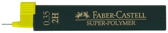 Tuhy grafitové superpolymer 9063 0.35 mm / 2H