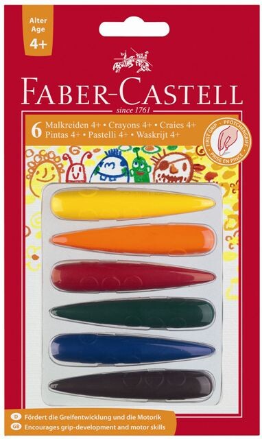 Pastelky plastové do dlane