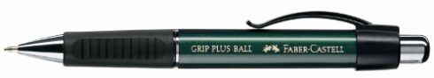 Guľôčkové pero Grip Ball Plus. zelená