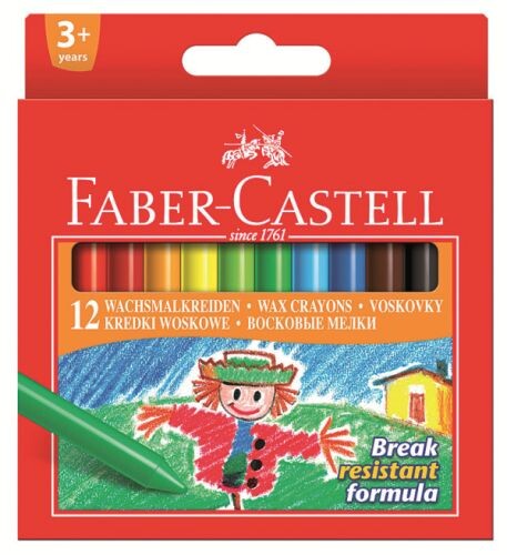 Voskovky dekoračné set 12 farebné