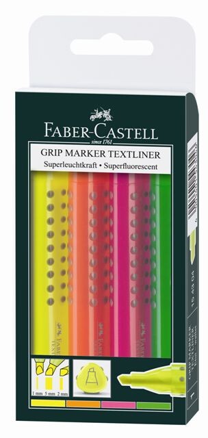 Zvýrazňovač Grip Textliner /4 set