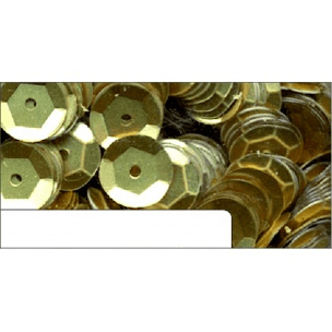 Okrúhle flitre zlaté-500ks