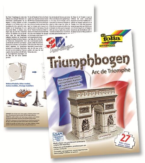 3D-Model Víťazný obluk 27 dielov