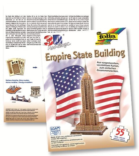 3D-Model Empire State Building 55 dielov