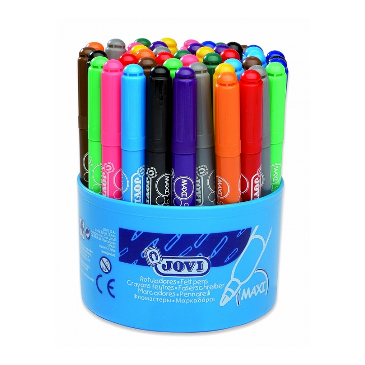 Fixky JOVI MAXI hrubé v kelímku / 48 ks