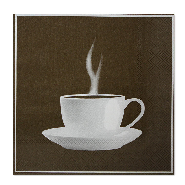 Servítky na DEKUPÁŽ - Coffe Time - 1ks