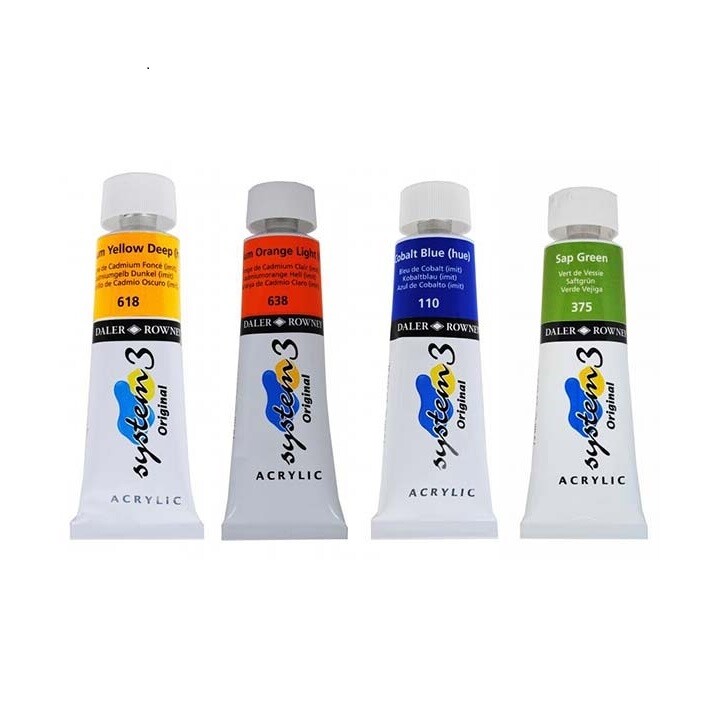 Akrylová farba Daler-Rowney SYSTEM 3 75 ml / rôzne odtiene