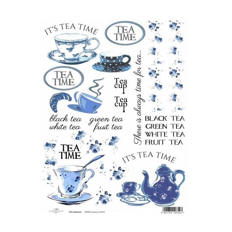 Ryžový papier A4 ITD – tea time