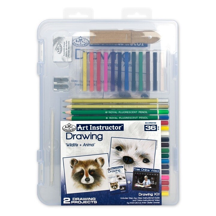 Sada na kreslenie Art Instructor Drawing Clearview / 36 dielna