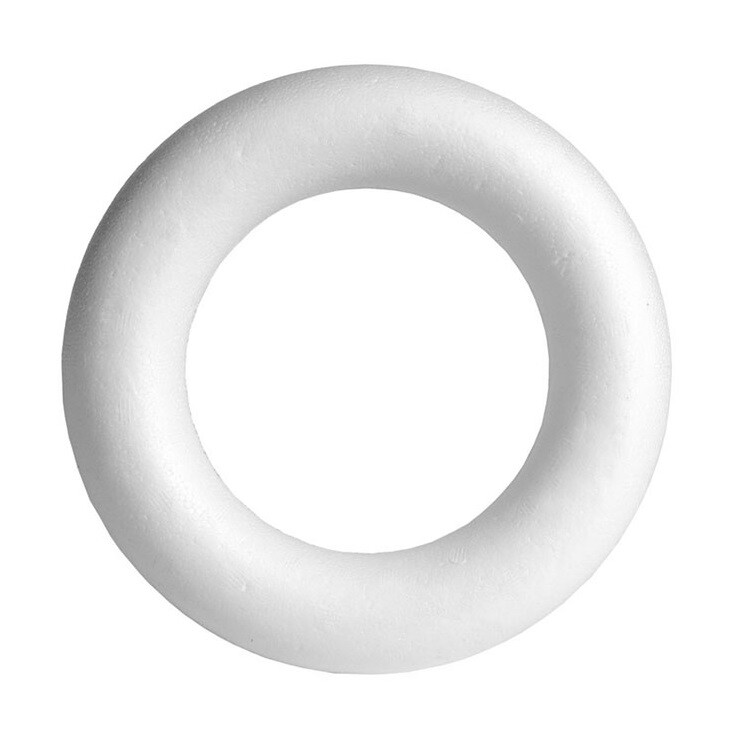 Polystyrénový veniec 14,5 cm