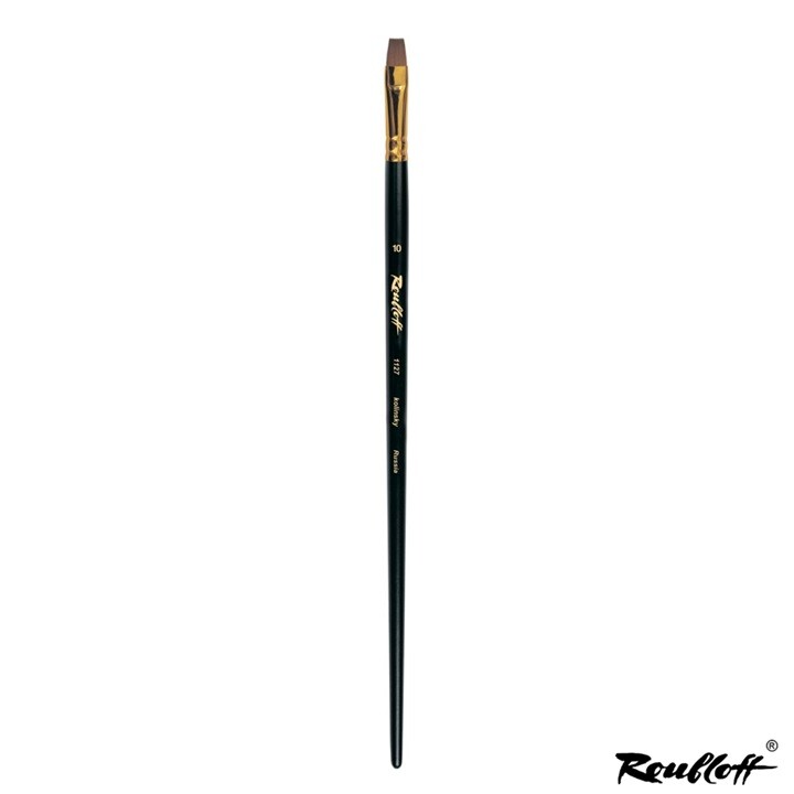 Štetec Roubloff 1127 plochý prírodný Kolinsky / rôzne veľkosti