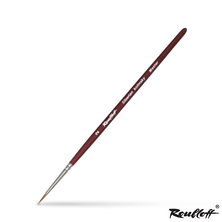 Štetec Roubloff 301T Master okrúhly prírodný / rôzne veľkosti