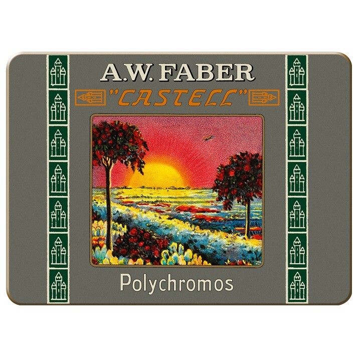 Pastelky Polychromos Faber-Castell / set 12 farieb