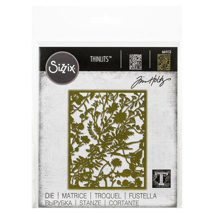 Vyrezávacia šablóna Sizzix Thinlits Organic