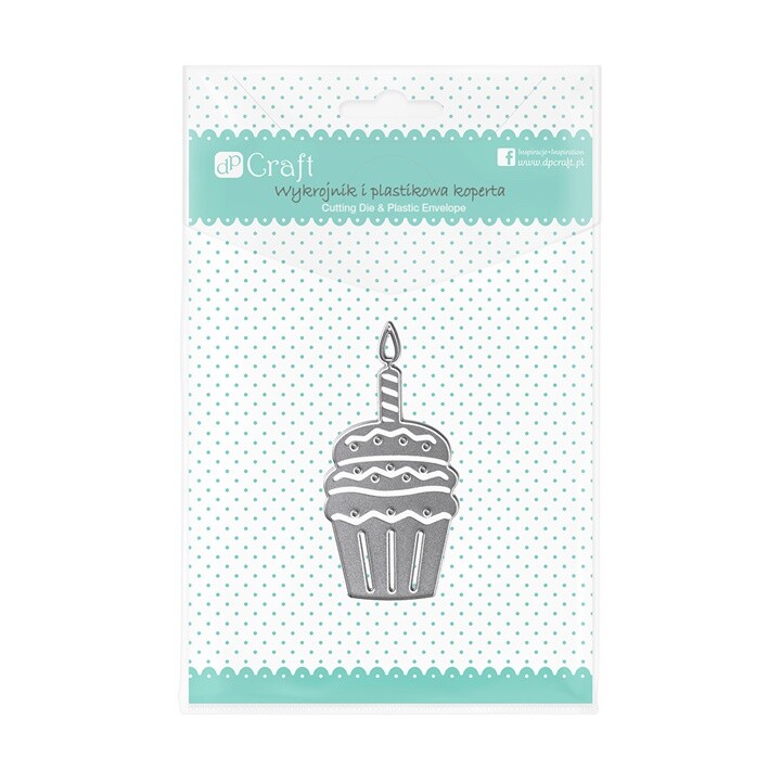 Vyrezávacia šablóna Cupcake 4.2x8.5 cm