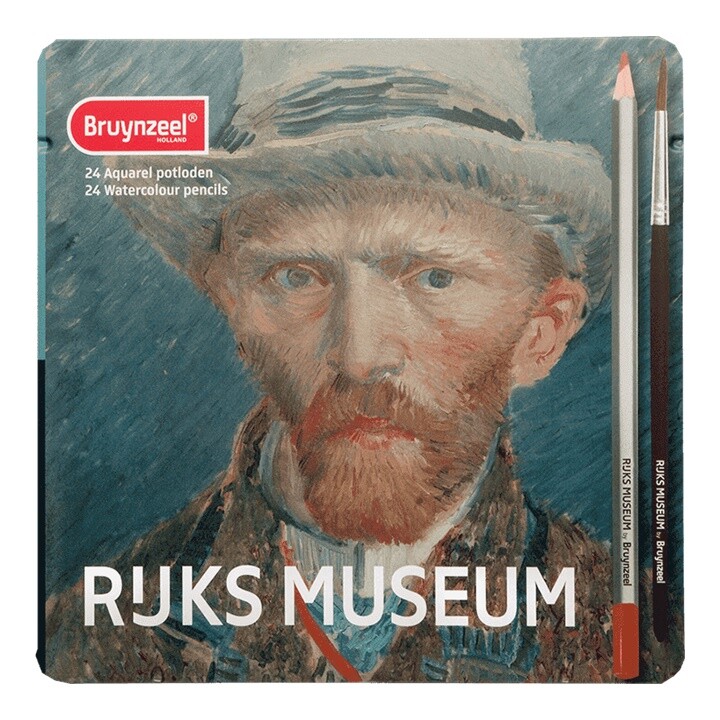 Akvarelové ceruzky Bruynzeel Rijks Museum -  24 ks