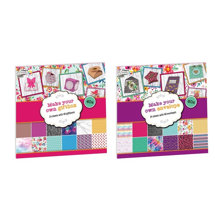 Kreatívna sada Craft Sensations na scrapbooking – 24 listová