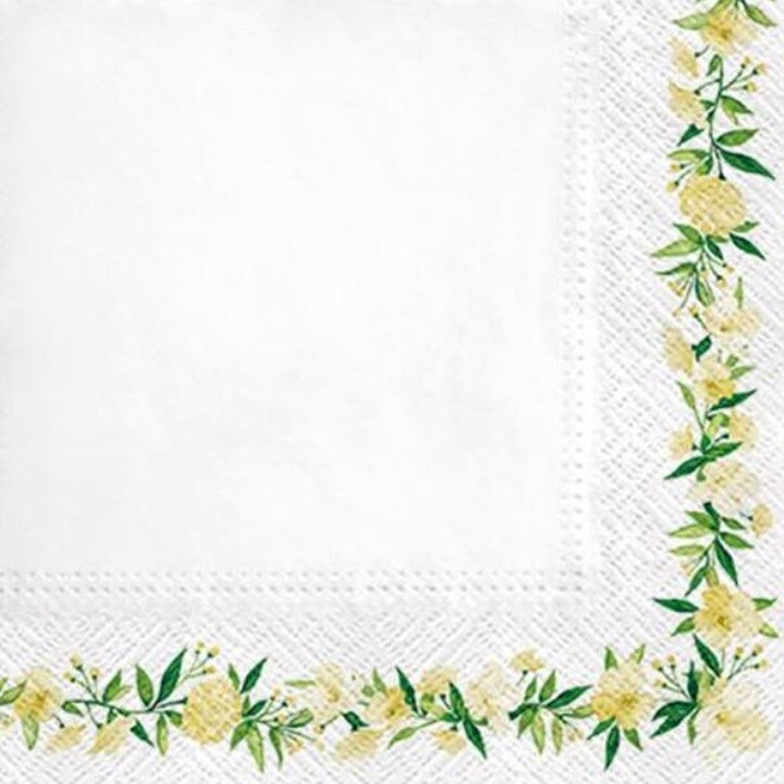Servítky na dekupáž Subtle Frame - 1 ks