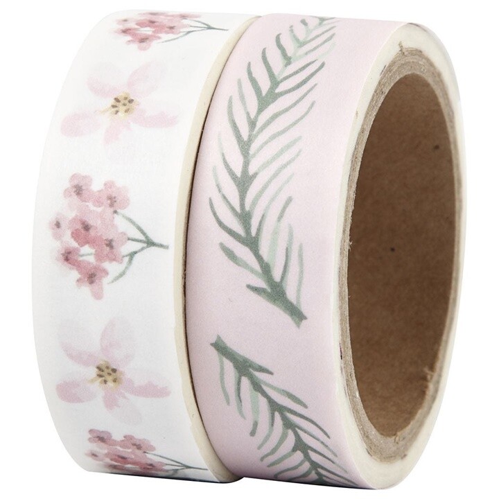 Washi pásky - floral - Vivi Gade