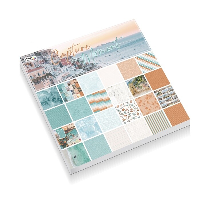 Papier na scrapbooking 24 listov 30.5 x 30.5 - Motív more