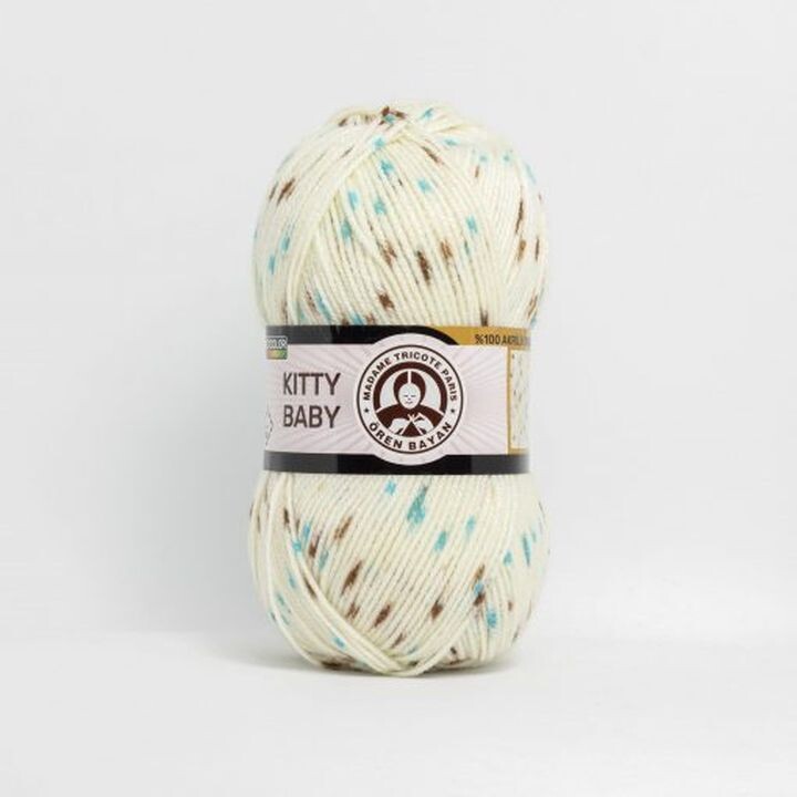 Detská vlna Madame Tricote Paris Kitty Baby 100 g  | rôzne farby
