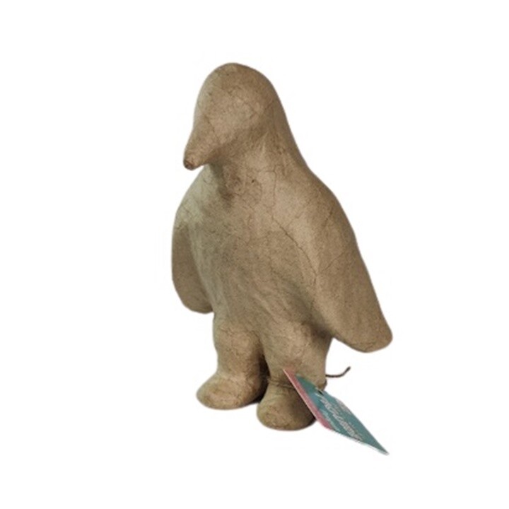 Dekorácia z papierovej hmoty - tučniak 18 cm
