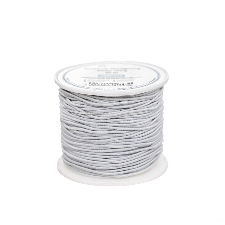 Elastická niť na korálky 1 mm x 50 m – transparentná