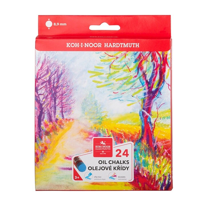 Koh‑i‑Noor olejové kriedy / 24 ks