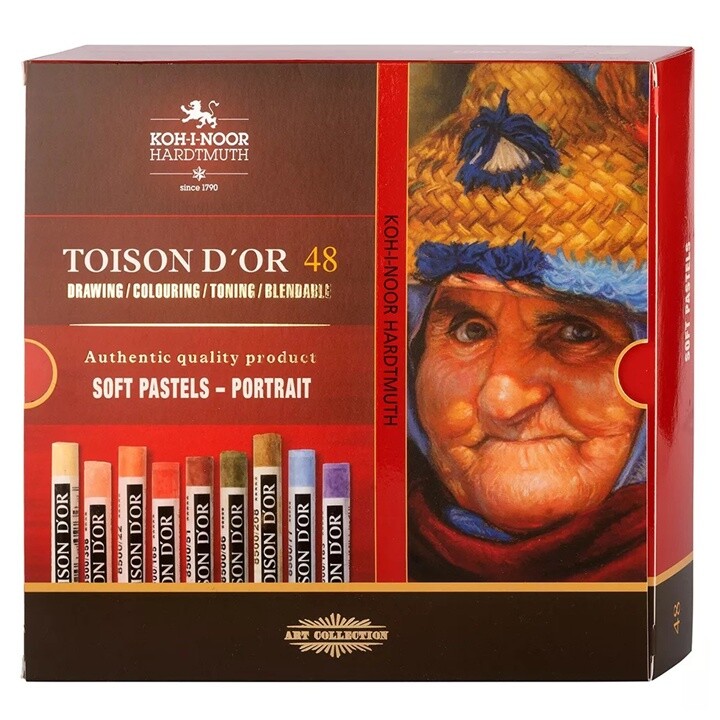 Toison D’Or mäkké pastely PORTRAIT / 48 ks