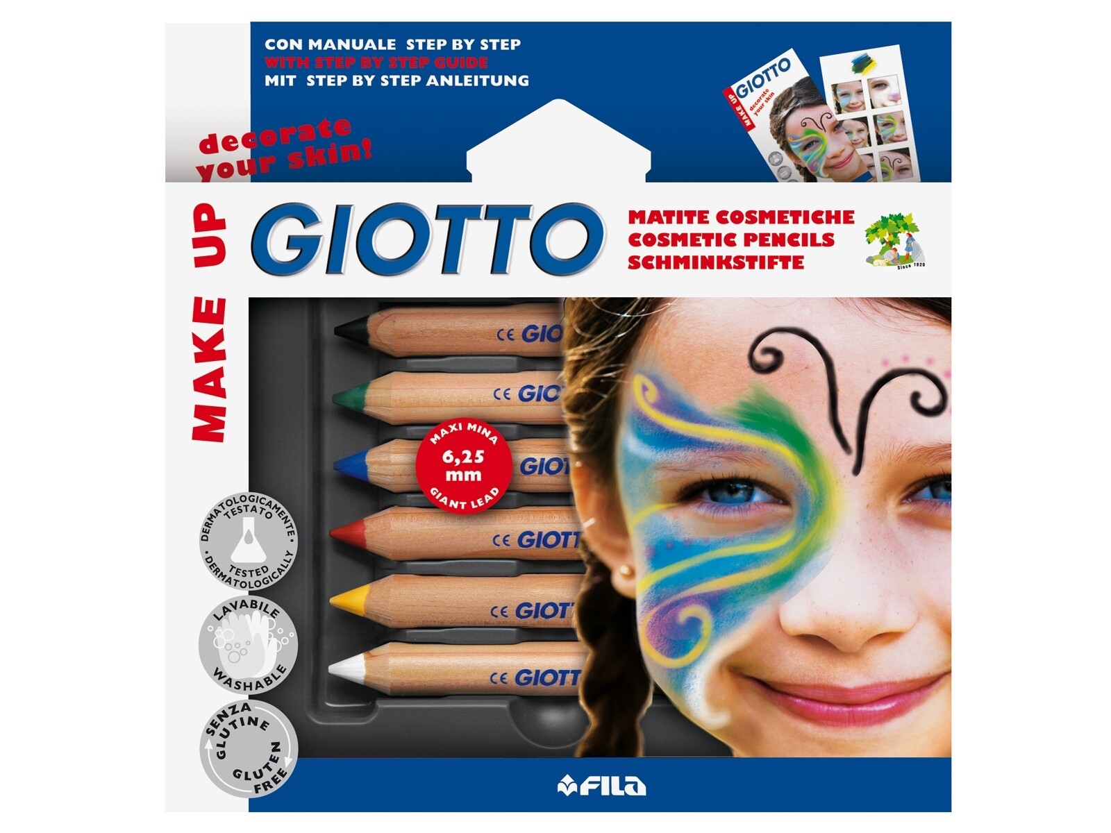 Farbičky na tvár - Make Up Set