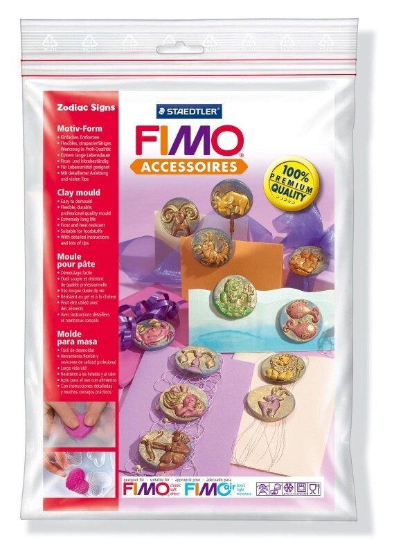 Silikónová forma FIMO - Znamenia zverokruhu